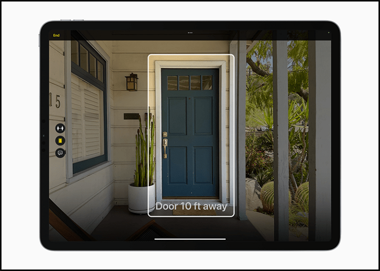Detection Mode - tính năng hỗ trợ cho người khiếm khuyết.